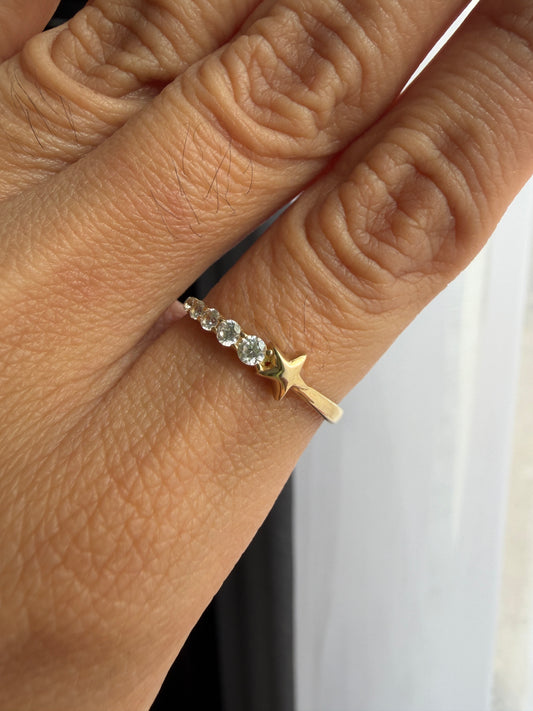 Anillo Estrella Fugaz