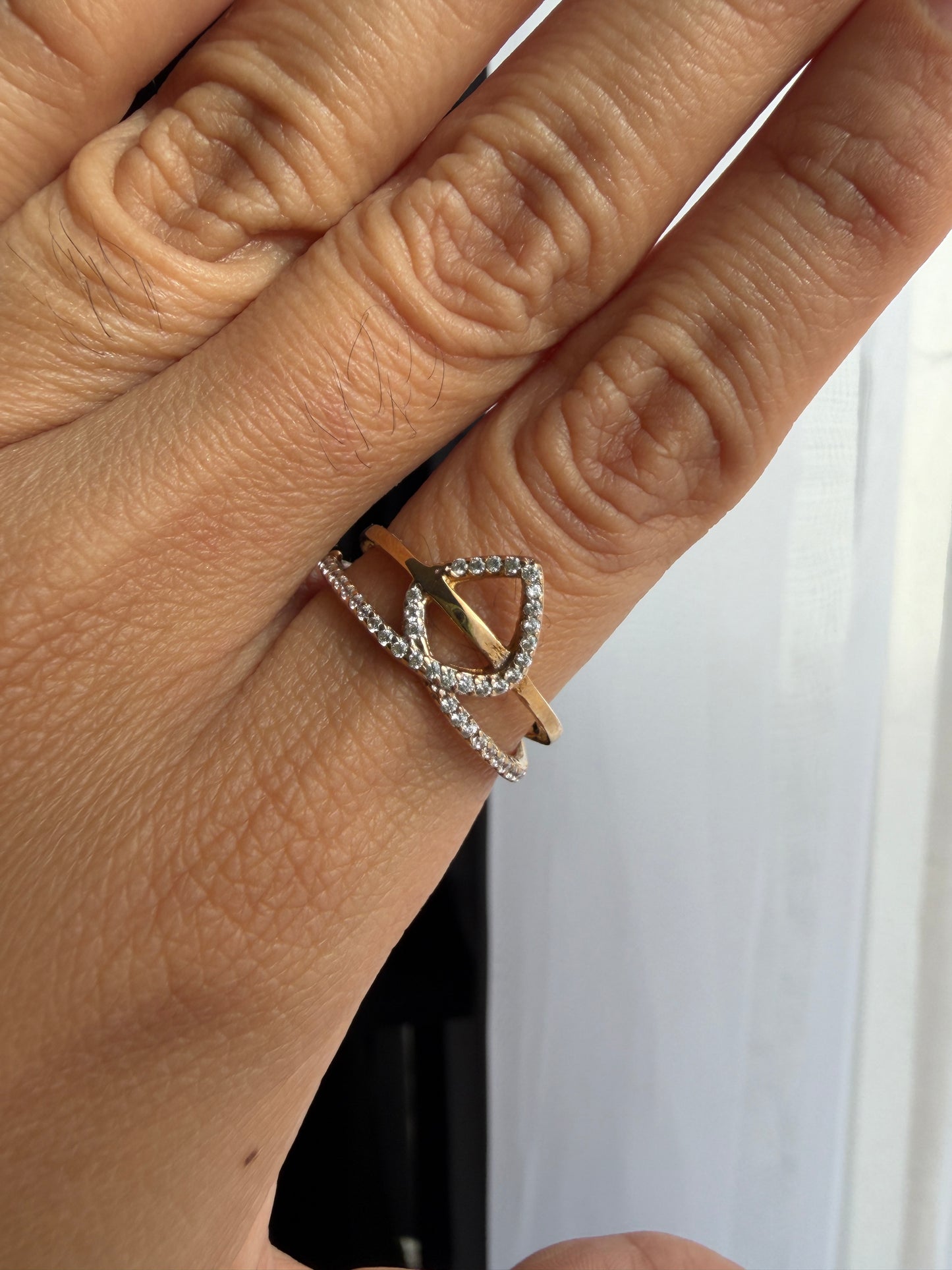 Anillo alquimia dorada