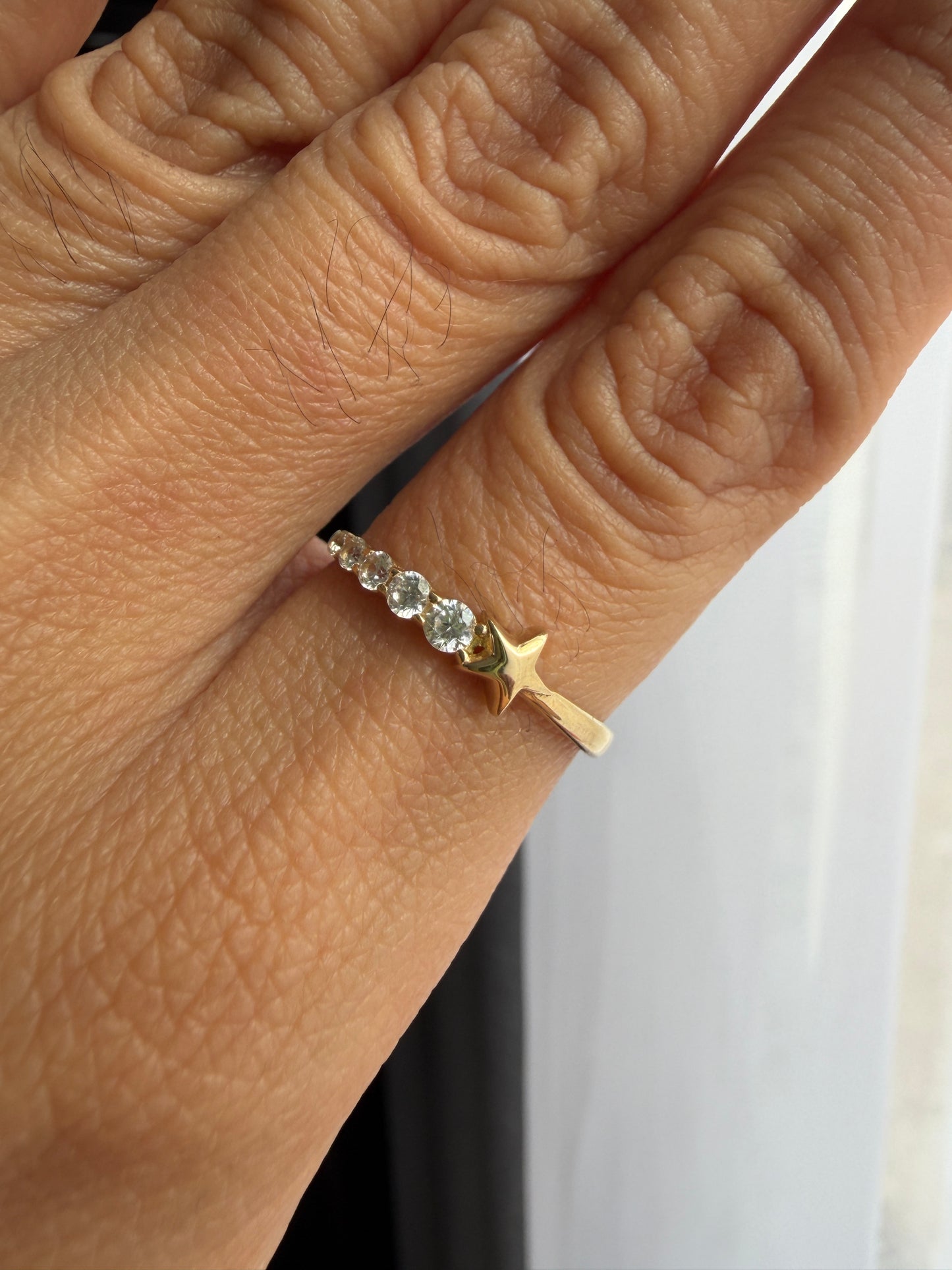 Anillo Estrella Fugaz